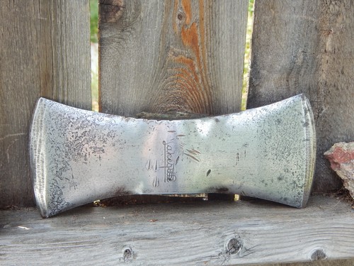 Vintage double bit axe head - vintage,