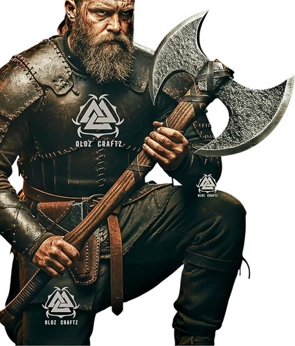 Double head viking - viking, axe