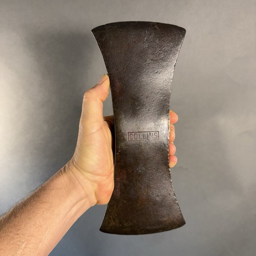 Vintage collins double bit - collins,