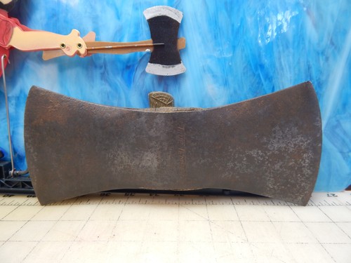 Vintage double bit axe head - double,
