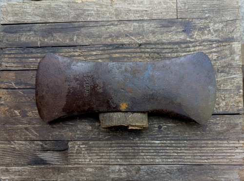 Vintage plumb double bit - vintage, lb